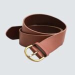 High Waisted Leather Belt